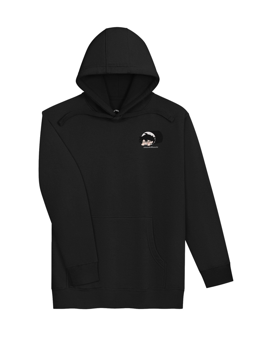 SHOOSHI-ROLL HOODIE Black Unisex